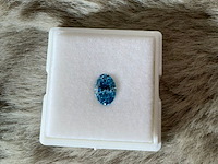 1= diamant, 2.009 karaat (gecertificeerd) , fancy vivid blue (lg584377897)