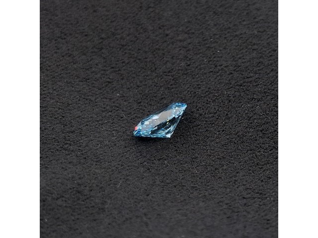 1= diamant, 2.009 karaat (gecertificeerd) , fancy vivid blue (lg584377897) - afbeelding 5 van  9