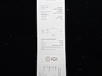 1= diamant, 2.009 karaat (gecertificeerd) , fancy vivid blue (lg584377897) - afbeelding 8 van  9