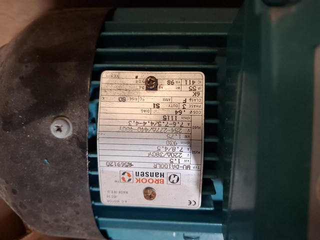 1 electromotor brook hansen - afbeelding 3 van  3