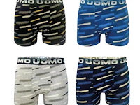 1 ex channo katoenen heren boxer donker blauw maat 3xl (doos o) - afbeelding 2 van  3