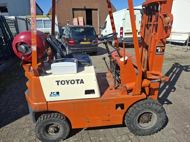 1 heftruck toyota fg14 - afbeelding 3 van  8
