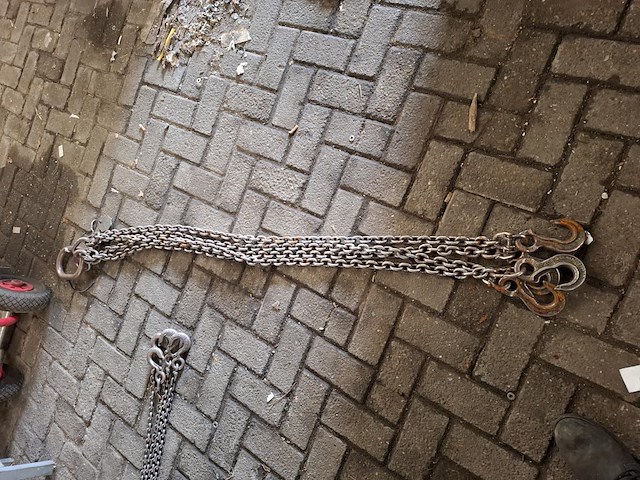 1 ketting 4-sprong - afbeelding 1 van  2