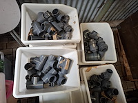 1 lot div pvc koppelstukken - afbeelding 1 van  4
