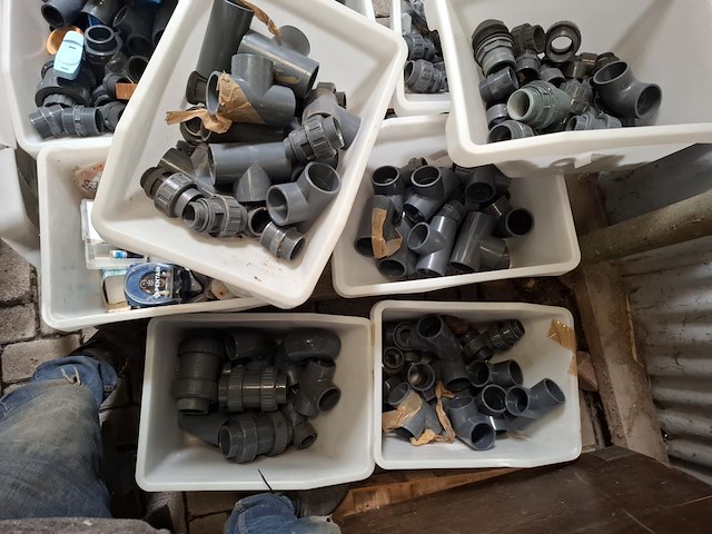 1 lot div pvc koppelstukken - afbeelding 3 van  4