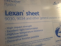 1 lot lexaan plaaten .plexi transparant. - afbeelding 4 van  4