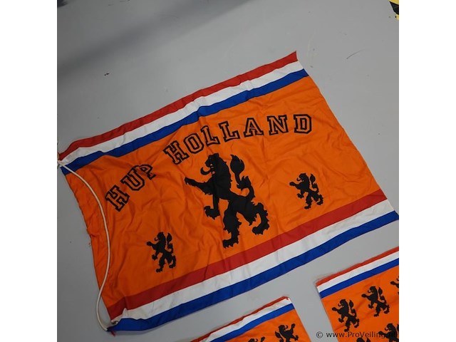 1 oranje vlag en 2 oranje sjaals - afbeelding 3 van  3