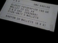 1 pak fotopapier - glans - 25 vel per pak -900 gr - a4 loc h35 - afbeelding 5 van  5