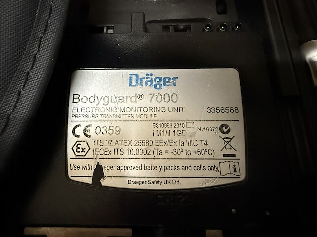 1 pallet diverse onderdelen tbv ademluchttoestellen en ademhalingsbescherming, dräger - afbeelding 8 van  22