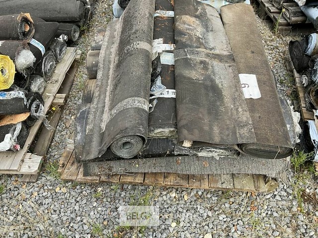 1 pallet diverse rollen bitumineuze dakbedekking - afbeelding 2 van  2