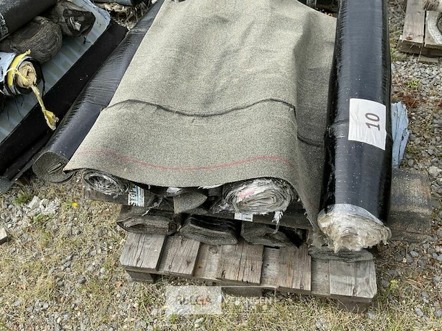 1 pallet diverse rollen bitumineuze dakbedekking - afbeelding 2 van  2