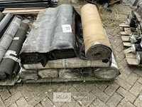 1 pallet diverse rollen bitumineuze dakbedekking - afbeelding 2 van  2
