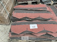 1 pallet diverse rollen bitumineuze dakbedekking