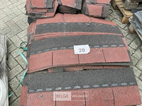 1 pallet diverse rollen bitumineuze dakbedekking
