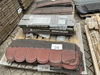 1 pallet diverse rollen bitumineuze dakbedekking