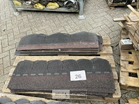 1 pallet diverse rollen bitumineuze dakbedekking