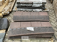 1 pallet diverse rollen bitumineuze dakbedekking
