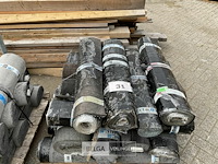 1 pallet diverse rollen bitumineuze dakbedekking - afbeelding 1 van  2