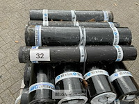 1 pallet diverse rollen bitumineuze dakbedekking - afbeelding 1 van  2
