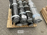 1 pallet diverse rollen bitumineuze dakbedekking - afbeelding 1 van  2