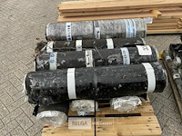 1 pallet diverse rollen bitumineuze dakbedekking - afbeelding 2 van  2