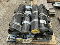 1 pallet diverse rollen bitumineuze dakbedekking - afbeelding 1 van  2