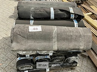 1 pallet diverse rollen bitumineuze dakbedekking - afbeelding 1 van  2