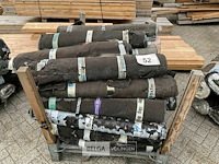 1 pallet diverse rollen bitumineuze dakbedekking - afbeelding 1 van  2