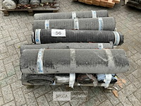 1 pallet diverse rollen bitumineuze dakbedekking - afbeelding 1 van  2