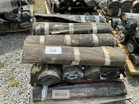 1 pallet diverse rollen bitumineuze dakbedekking - afbeelding 1 van  2