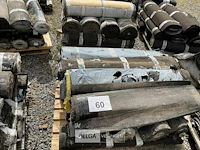 1 pallet diverse rollen bitumineuze dakbedekking - afbeelding 1 van  2