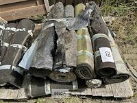 1 pallet diverse rollen bitumineuze dakbedekking - afbeelding 2 van  2