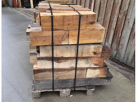 1 pallet eiken reststukken 150 x 150 mm, ca 1m3 - afbeelding 6 van  6