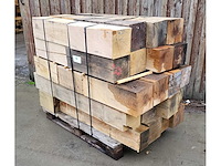1 pallet eiken reststukken 200 x 200 mm, ca 1m3 - afbeelding 5 van  6