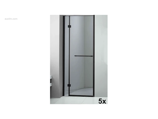 1 partij douchedeuren - 90x190cm - getint glas... - afbeelding 1 van  4