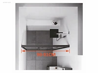 1 partij douchedeuren - 90x190cm - getint glas... - afbeelding 4 van  4