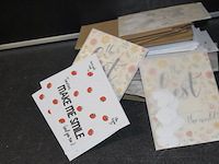 1 partij kaarten met envelope in a8