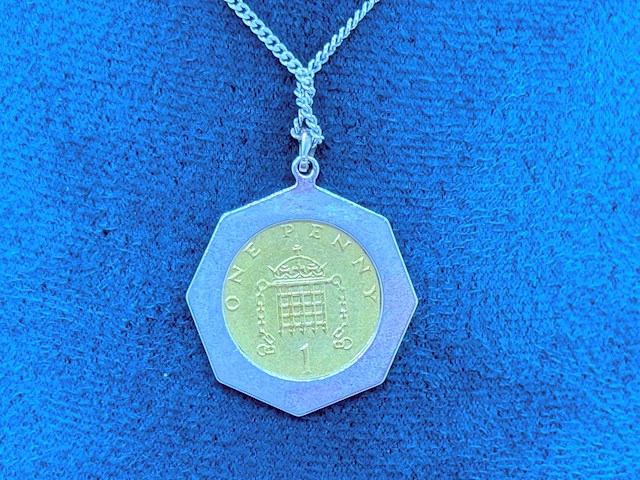 1 pence coin collier - elisabeth ii 1994 - afbeelding 3 van  5