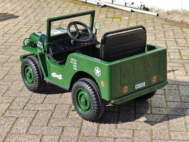 1 pers - kinder mini willy jeep - afbeelding 9 van  15