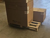 1-persoons badkamermeubel 80 cm hoogglans wit - incl. kraan - afbeelding 4 van  4