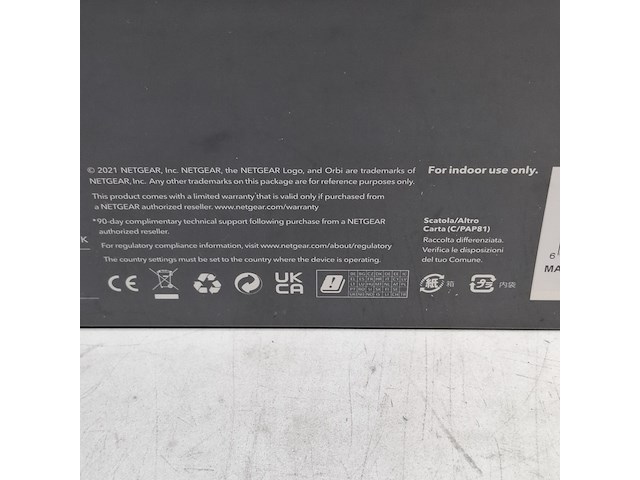 1 router systeem, netgear, orbi black - quad band wifi 6e mesh system - afbeelding 5 van  6