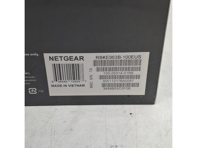 1 router systeem, netgear, orbi black - quad band wifi 6e mesh system - afbeelding 6 van  6