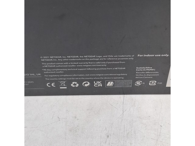 1 router systeem, netgear, orbi black - quad band wifi 6e mesh system - afbeelding 5 van  6