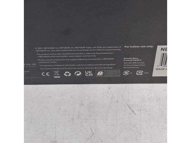 1 router systeem, netgear, orbi black - quad band wifi 6e mesh system - afbeelding 5 van  6