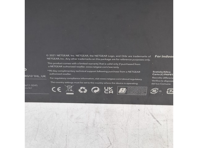 1 router systeem, netgear, orbi black - quad band wifi 6e mesh system - afbeelding 5 van  6