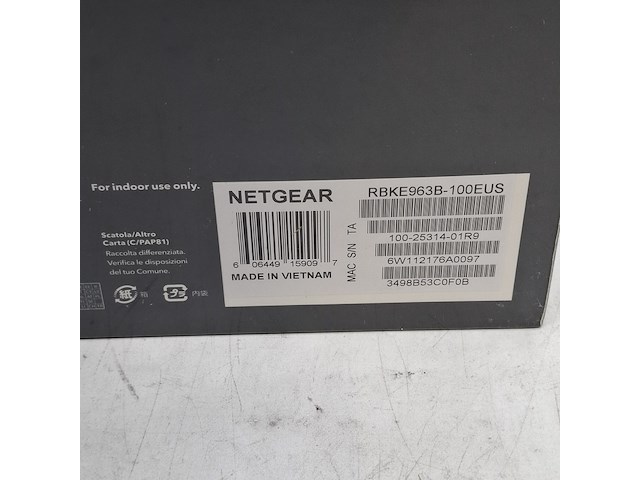 1 router systeem, netgear, orbi black - quad band wifi 6e mesh system - afbeelding 6 van  6