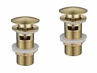 1 set afvoerpluggen pop-up - met overloop -...