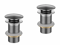 1 set afvoerpluggen pop-up - zonder overloop -...