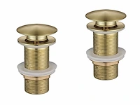 1 set afvoerpluggen pop-up - zonder overloop -...