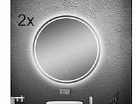 1 set led spiegels - 60cm - verwarming -...